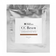 "GREY BROWN" ХНА ДЛЯ БРОВЕЙ CC BROW  В САШЕ, 5 ГР