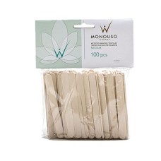 Italwax, Шпатели одноразовые, Средние, 100 шт.