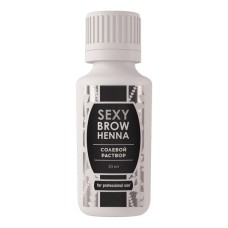 Раствор солевой для очищения ресниц и бровей Sexy Brow Henna,30ml