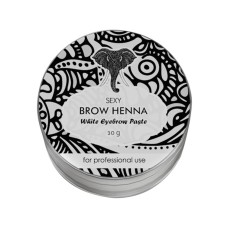 Паста для бровей "Sexy Brow Henna", белый цвет, 15 г, INNOVATOR COSMETICS