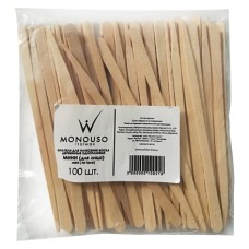 Italwax, Шпатели деревянные мини, 100 шт.